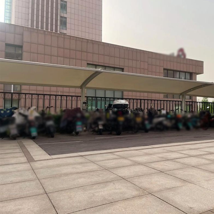 吉林膜结构电动车棚