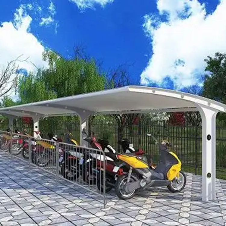 吉林膜结构电动车棚